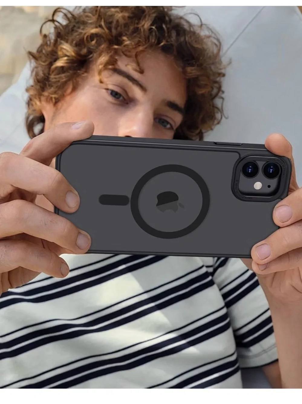 MagSafe-Compatible Black Matte iPhone 11 Case NWT